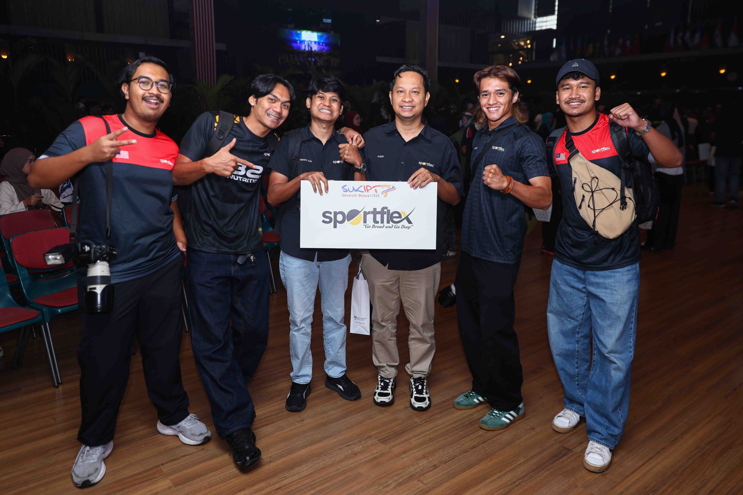 Sportflex Turut Menyokong Sukipt 2026, Perkukuh Komitmen Terhadap Pembangunan Sukan Ipt eosr0312