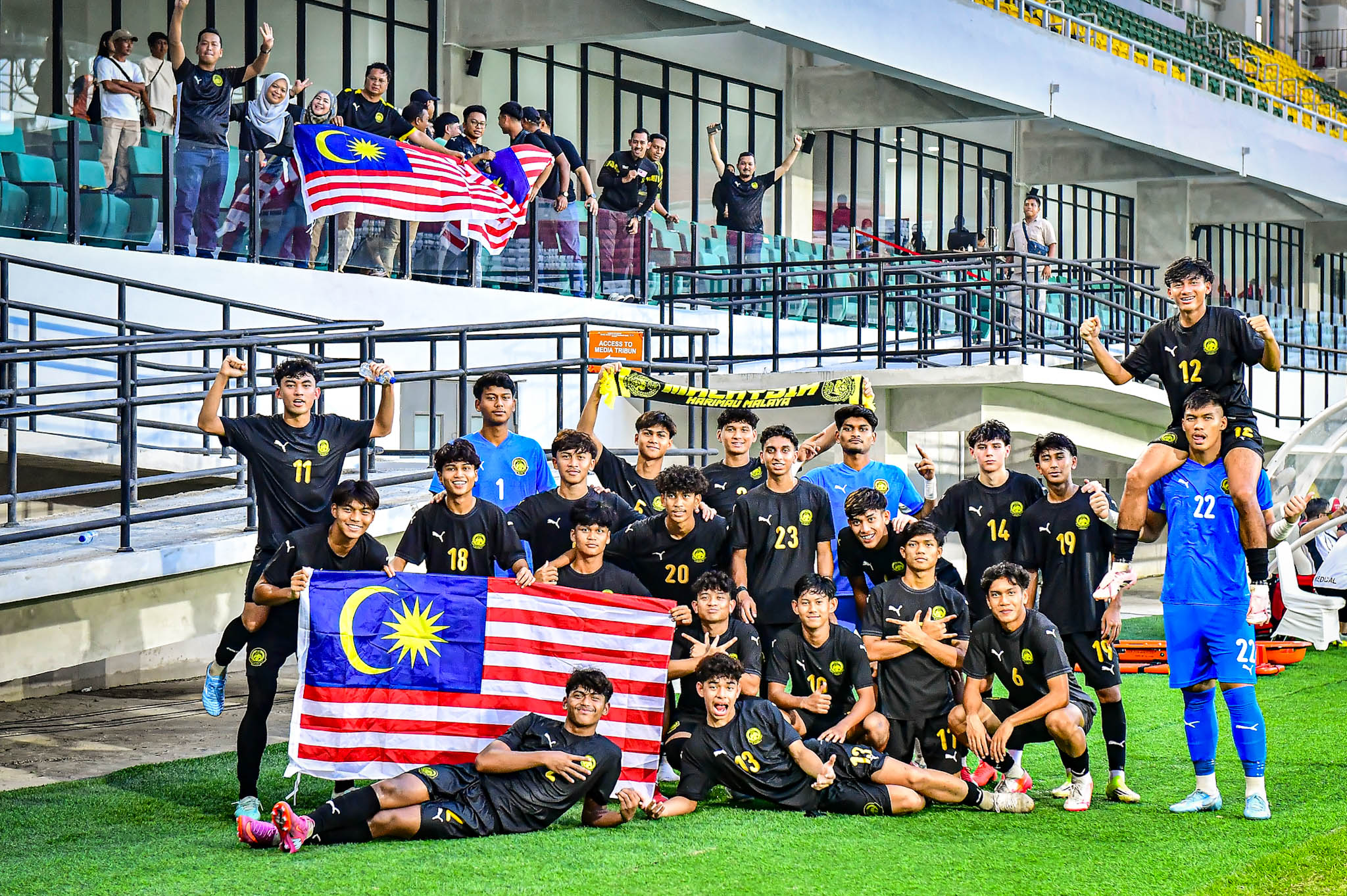 Malaysia U-19 Kekal Berbisa, Tumbangkan Brunei 4-0 img 5119