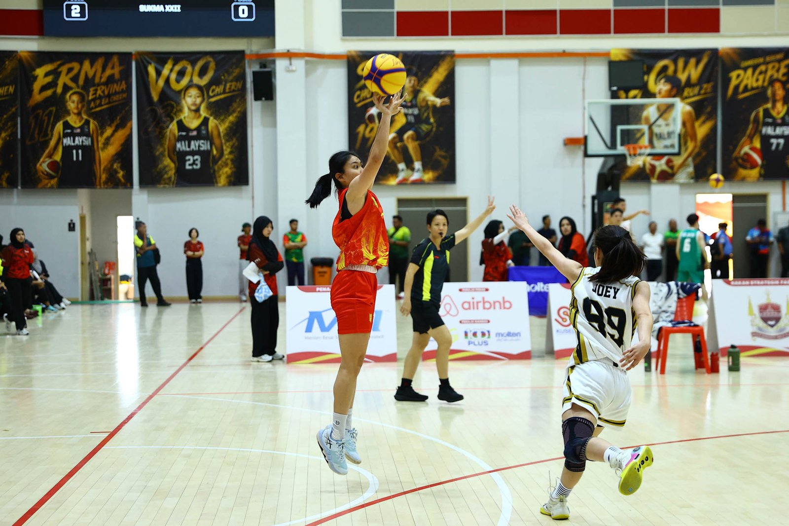 Elaine Chong Buru Mahkota SUKMA, Sasar Pentas Sukan SEA 2027 basketball 2