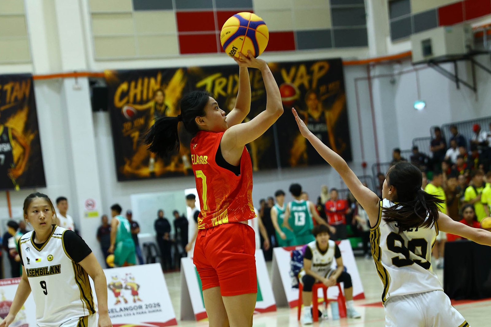 Elaine Chong Buru Mahkota SUKMA, Sasar Pentas Sukan SEA 2027 basketball 3