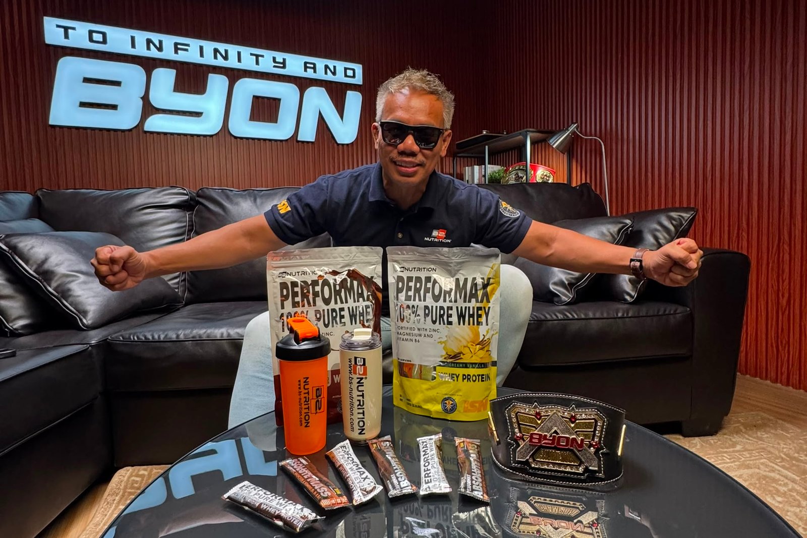 BS NUTRITION PERKUKUH SOKONGAN SUKAN TEMPUR MENERUSI BYON COMBAT SHOWBIZ 8 bs1